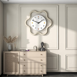 Cream Wind Clock